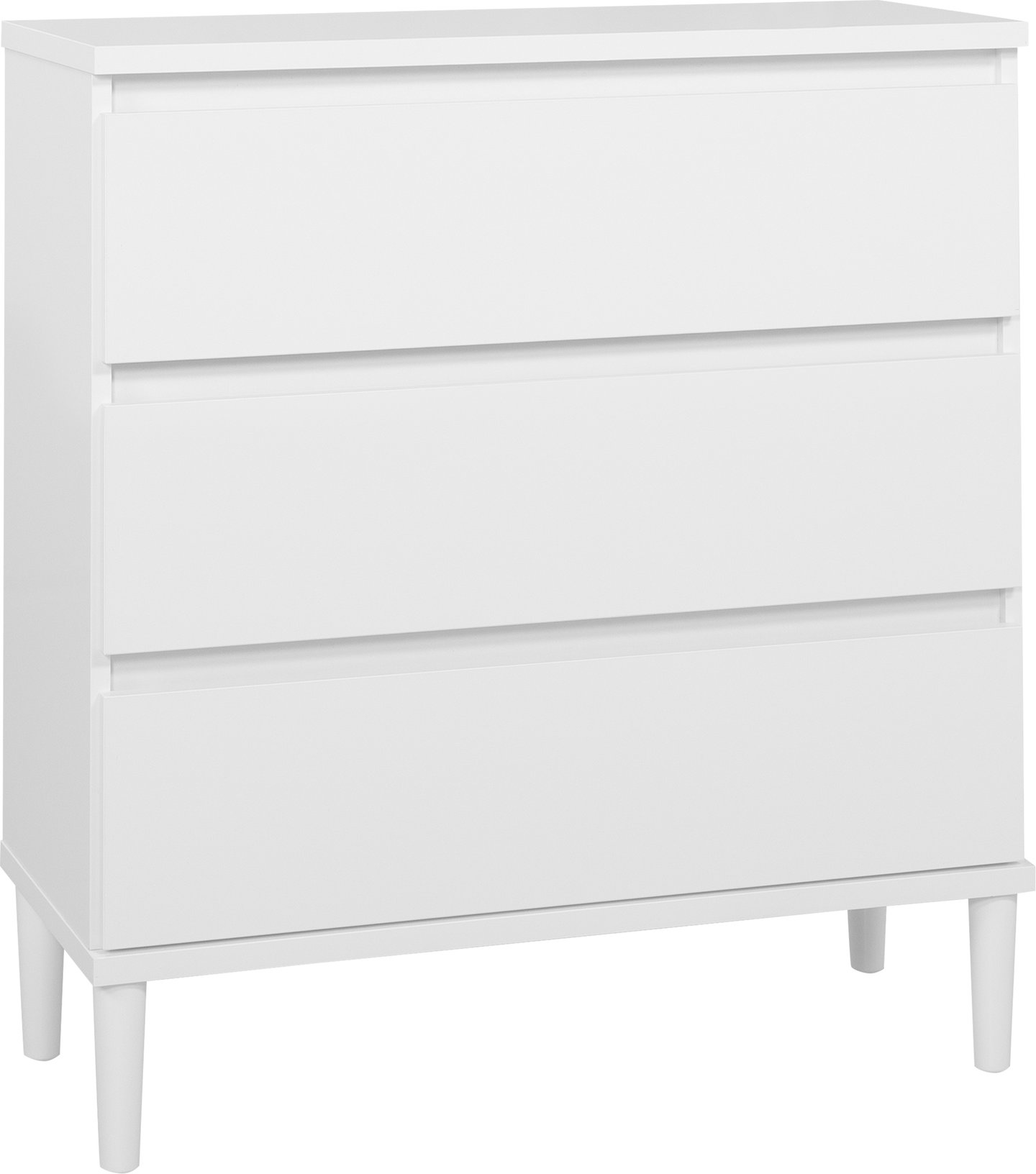 Soma lipasto 80cm 3ltk valkoinen