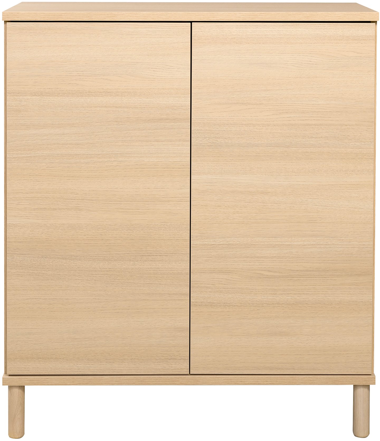 Sata kaappi nro 22. 92cm vaalea tammi, pyöreä jalka