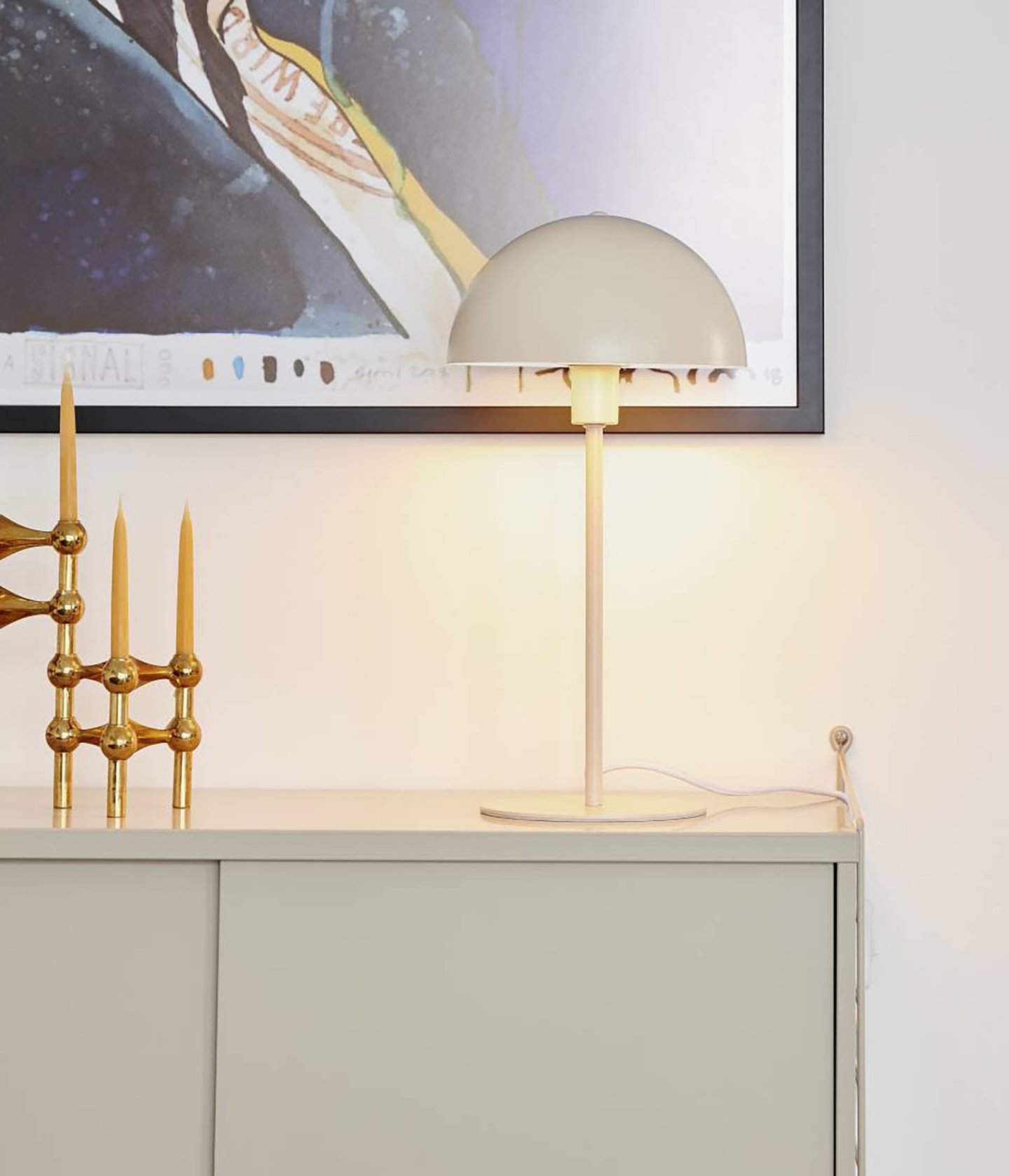 Nordlux Ellen 20 pöytävalaisin beige