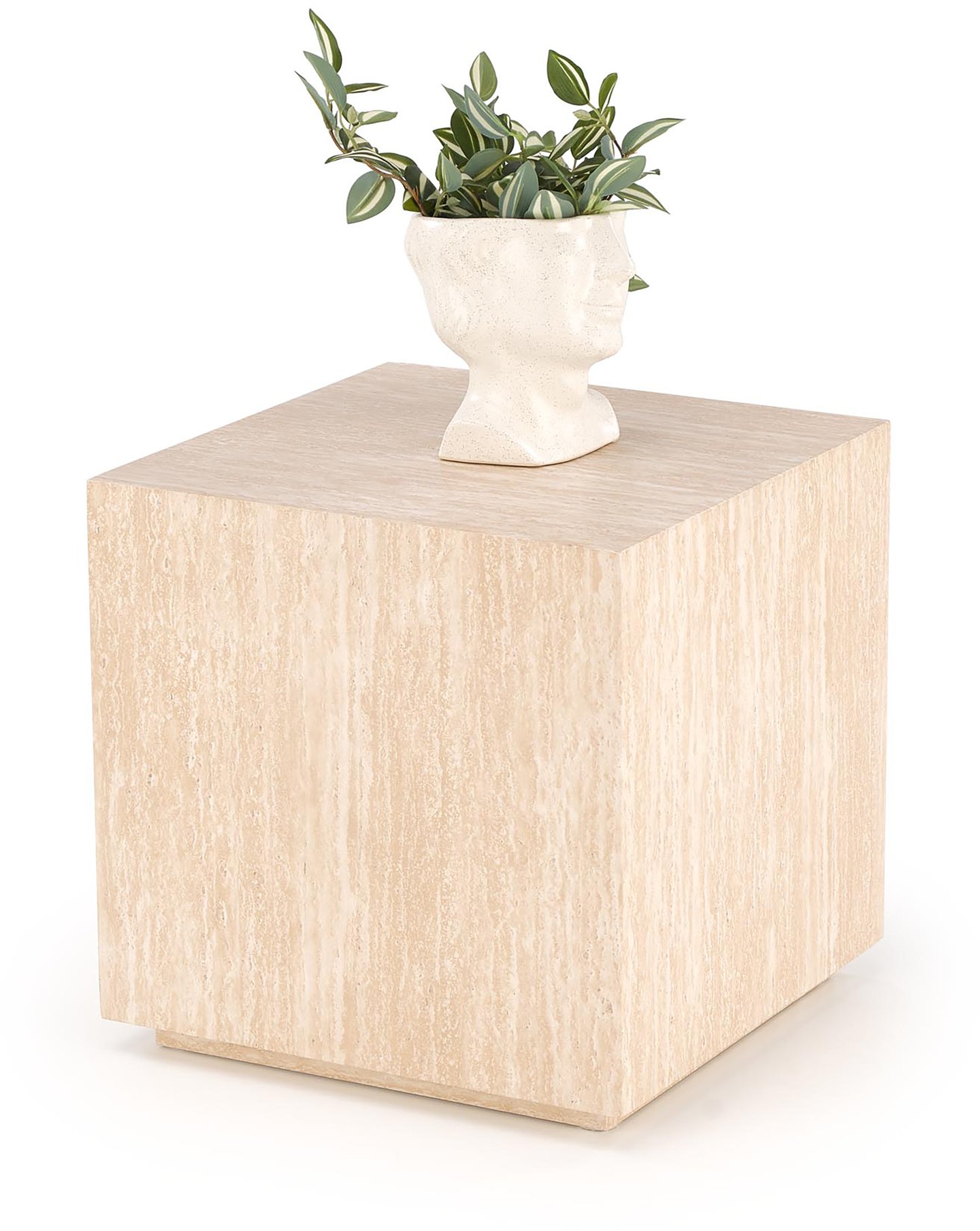 Pulse sohvapöytä 45x45x45, travertine