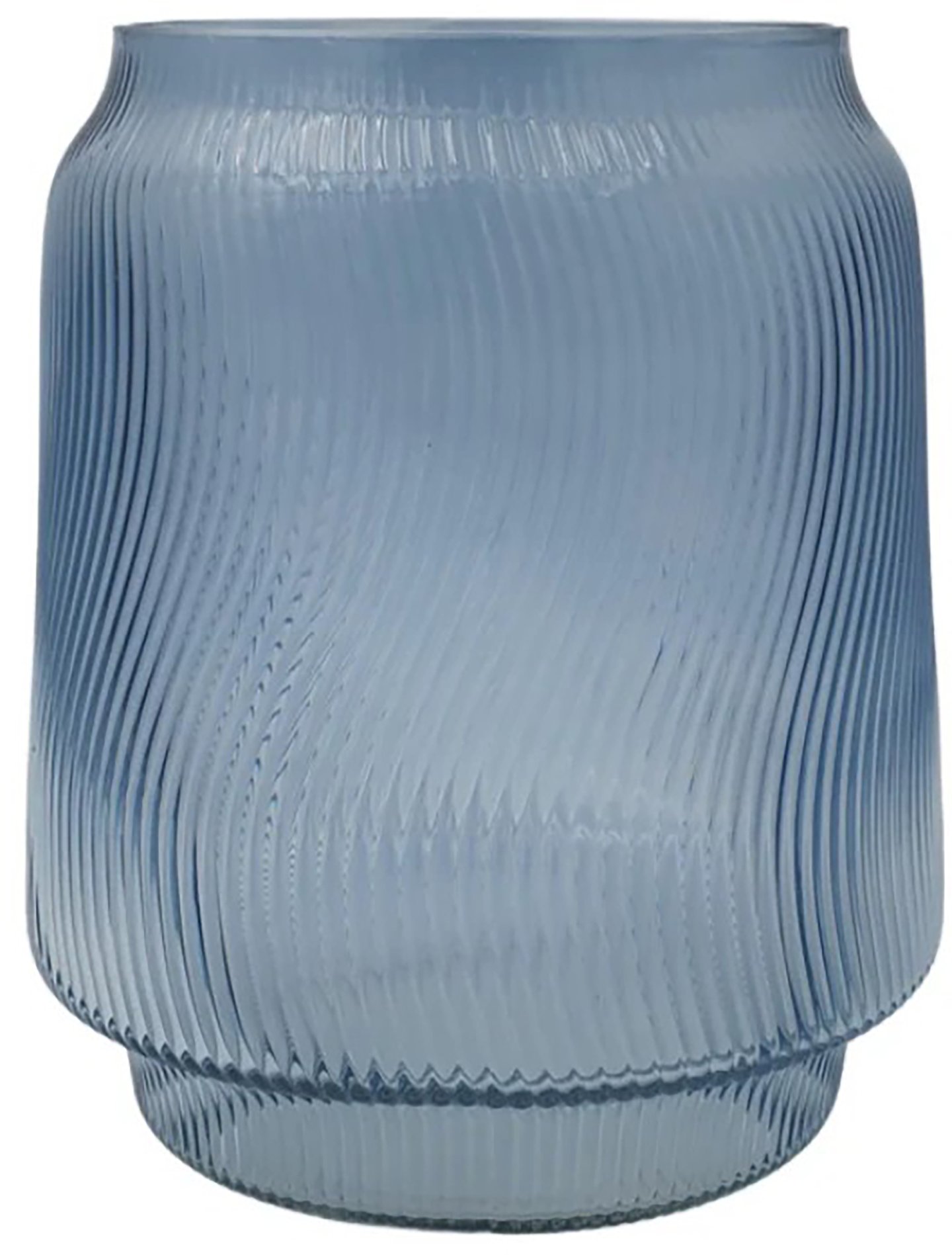 Karla maljakko, h26xw22xd18cm, sininen