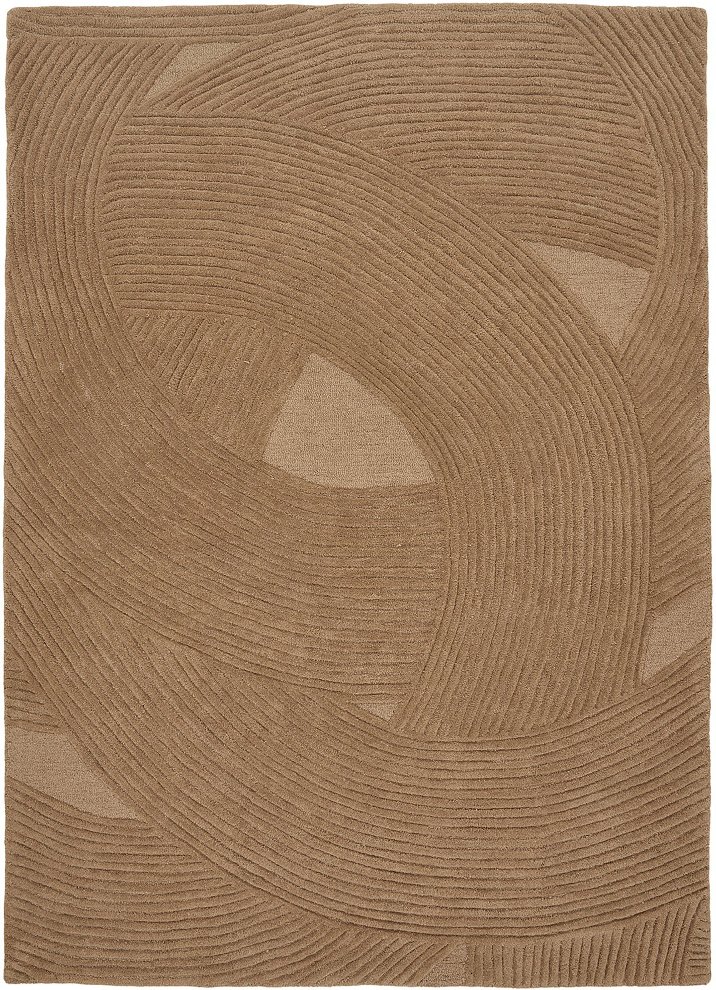 House Nordic matto, käsintuftattu, ruskea, 160x230 cm