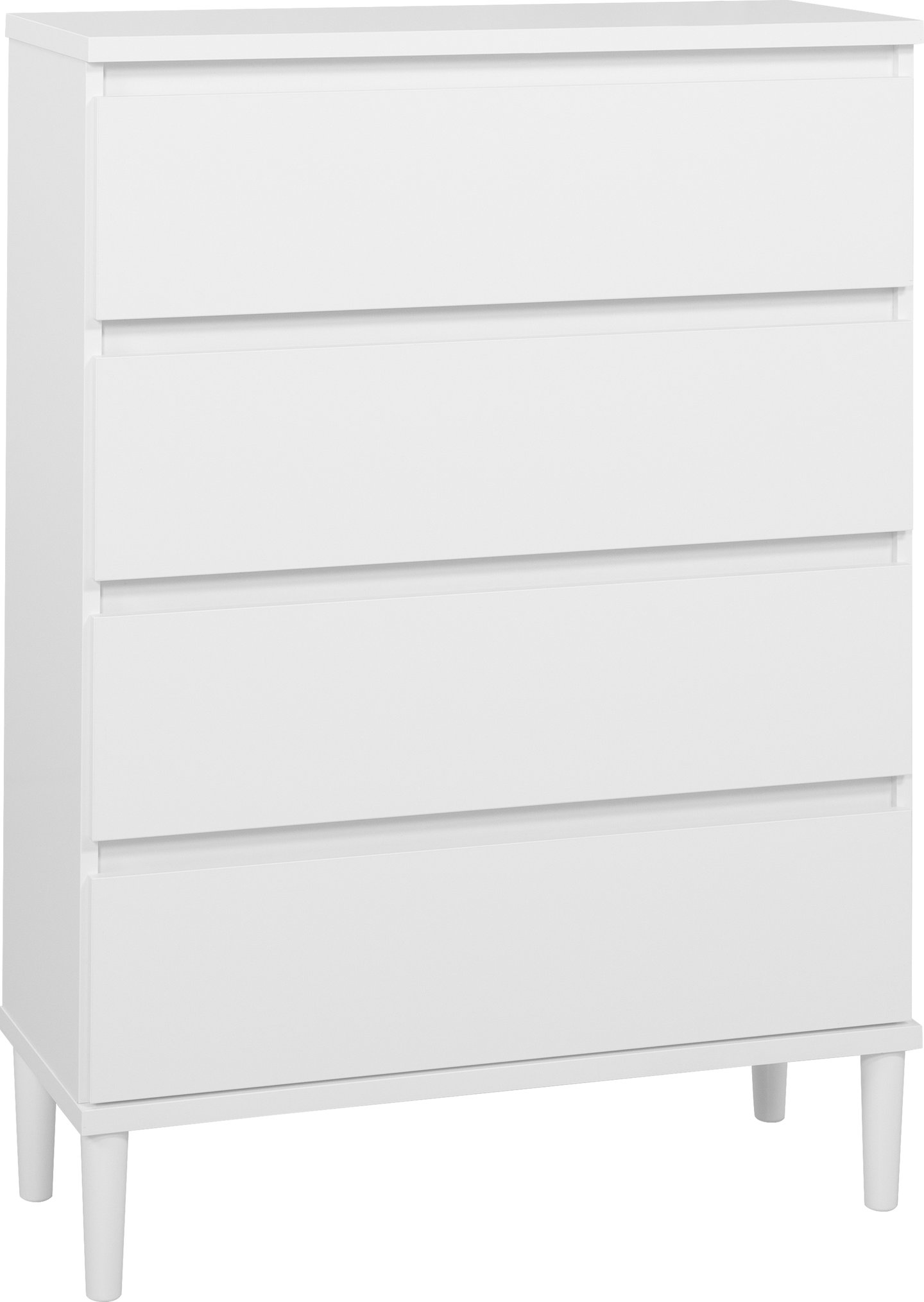 Soma lipasto 80cm 4ltk valkoinen
