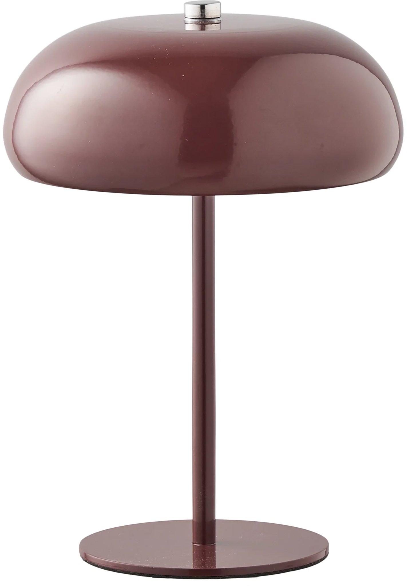 House Nordic margate  pöytävalaisin, tummanpunainen halk. 16cm (6700004)