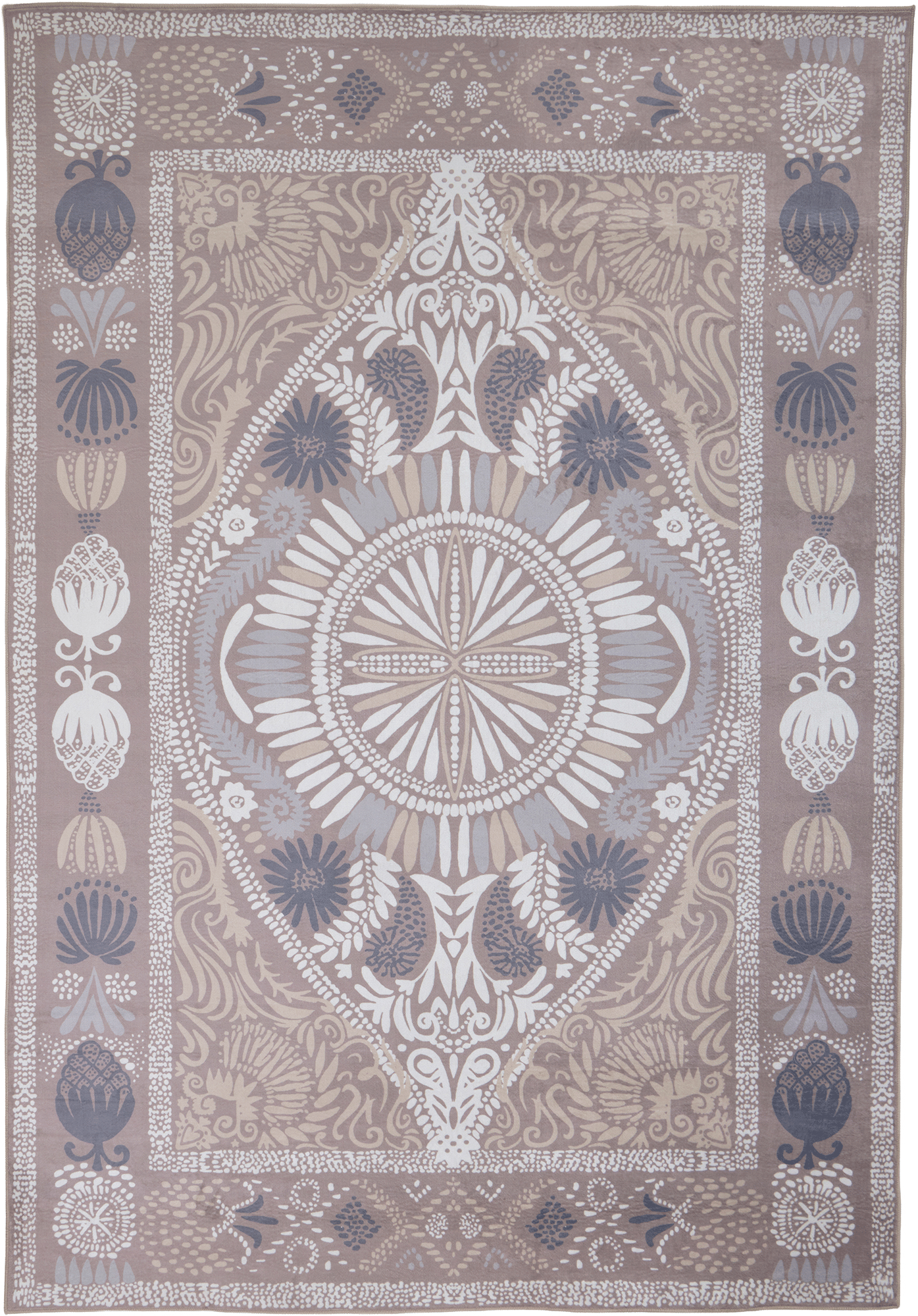 Vallila Hula matto 160x230 cm beige/harmaa