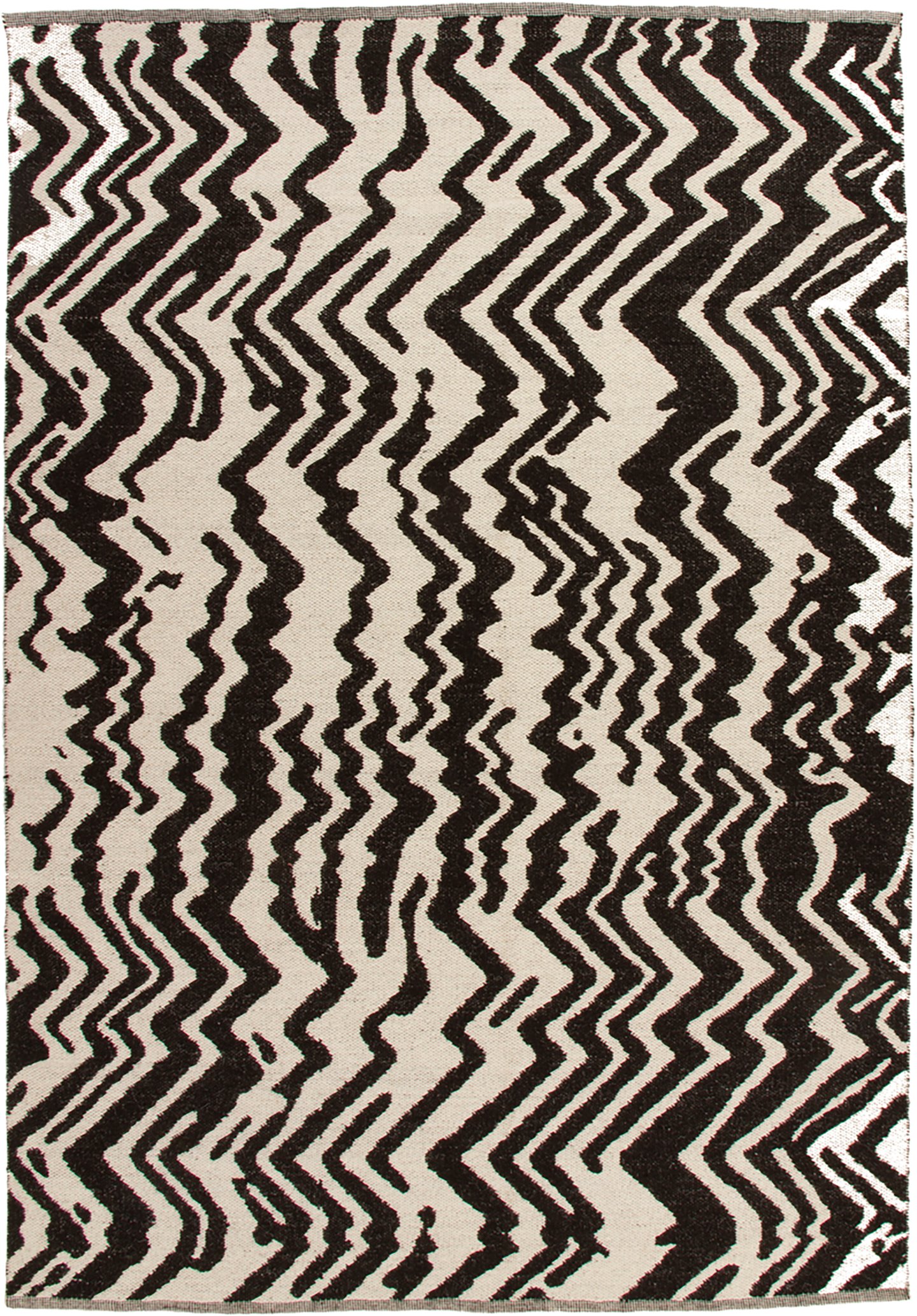 Vallila Zebra matto beige/musta 160x230cm