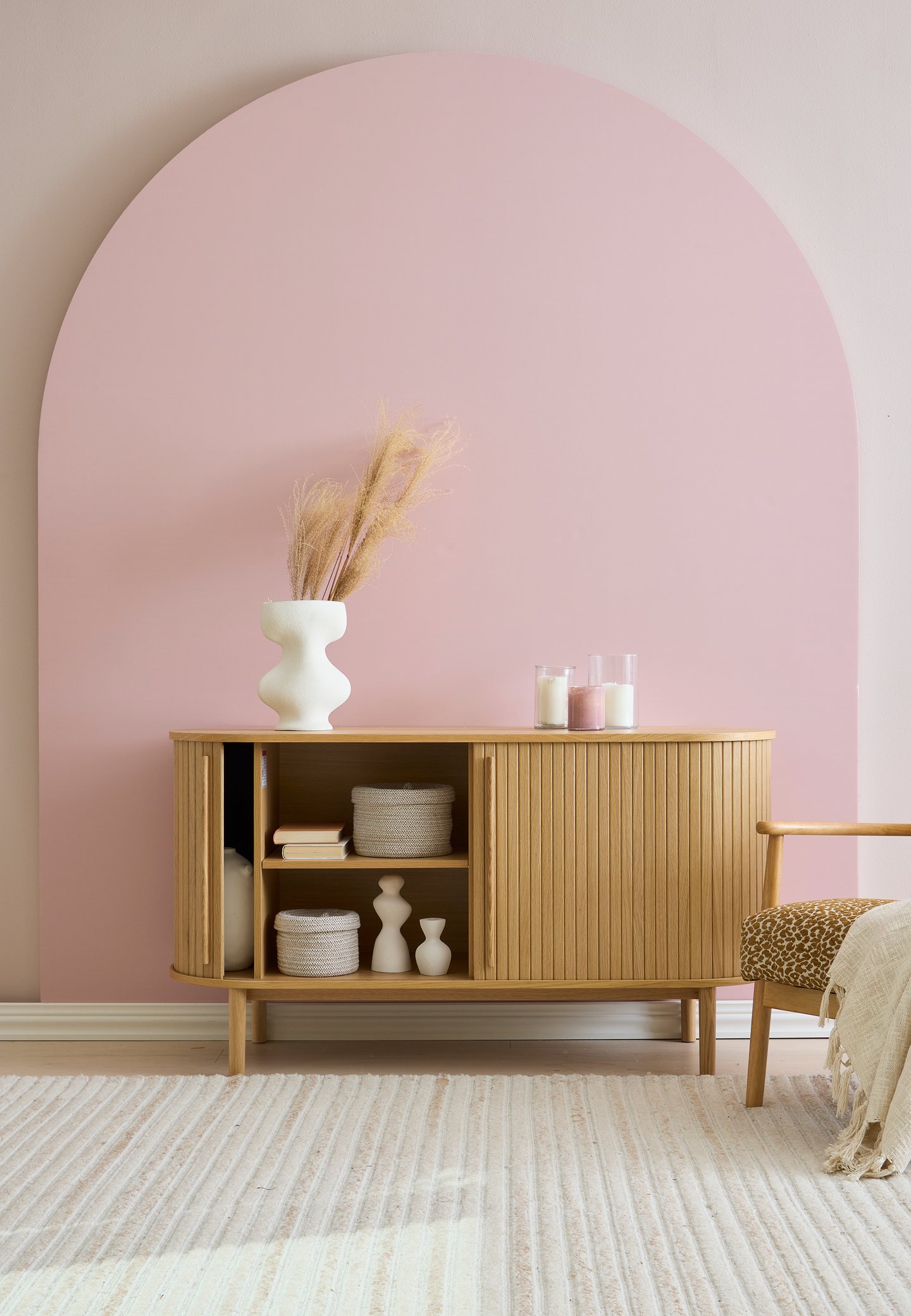 Meta senkki 140 cm, natural tammi (viilu)