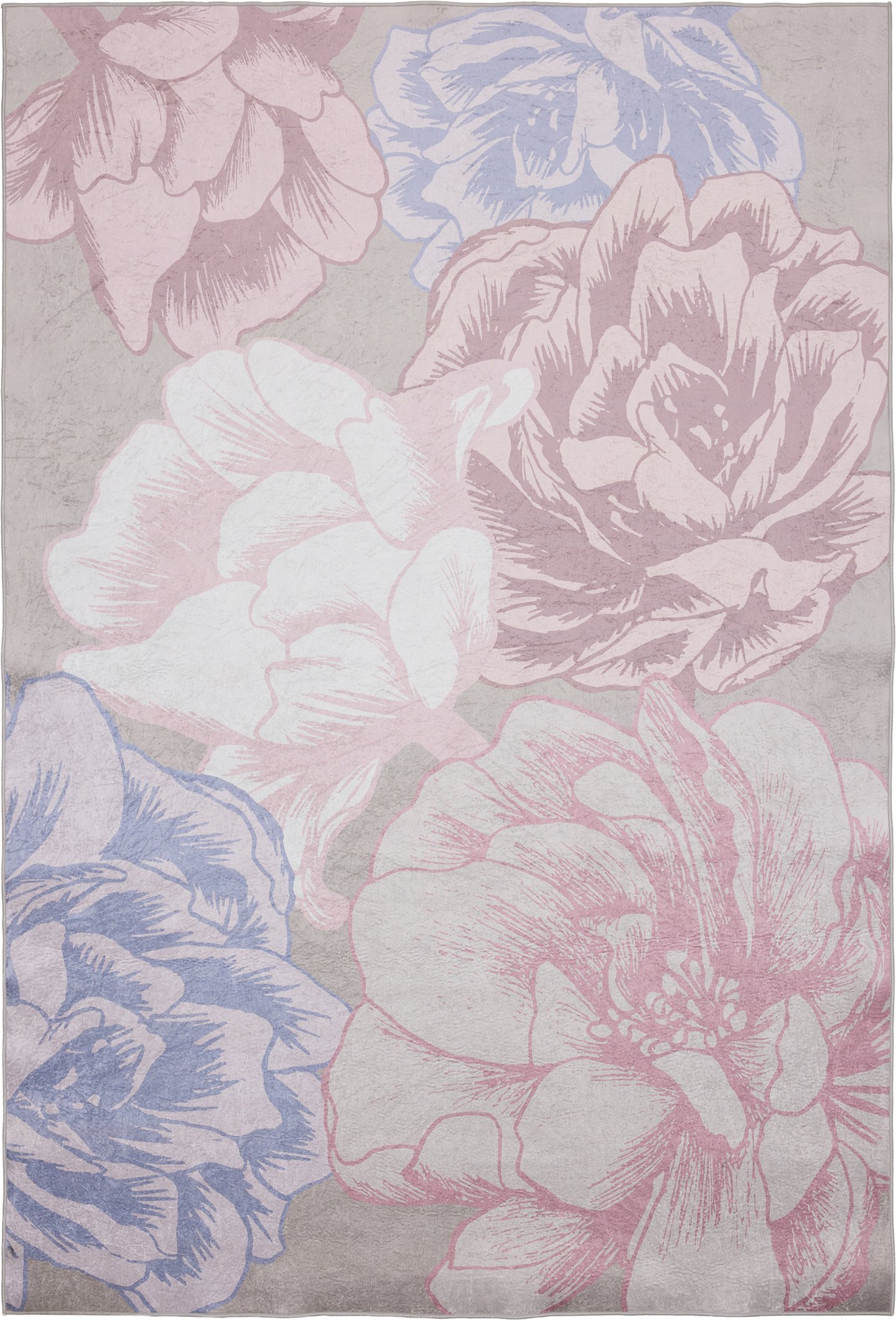 Vallila Juhannusruusu Glossy matto 160x230cm pastelli