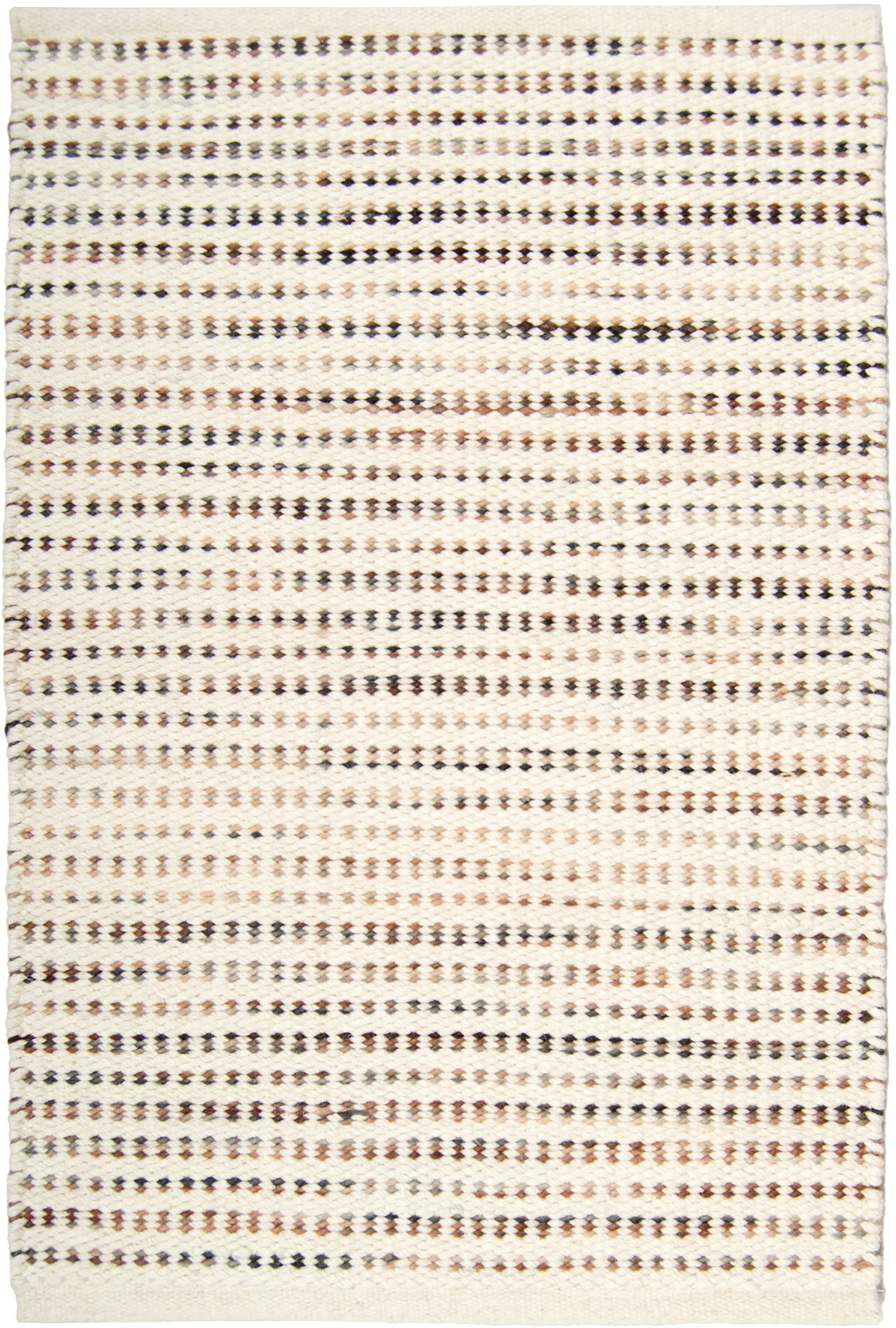 Yoko matto 80x200 cm valkoinen-ruskea