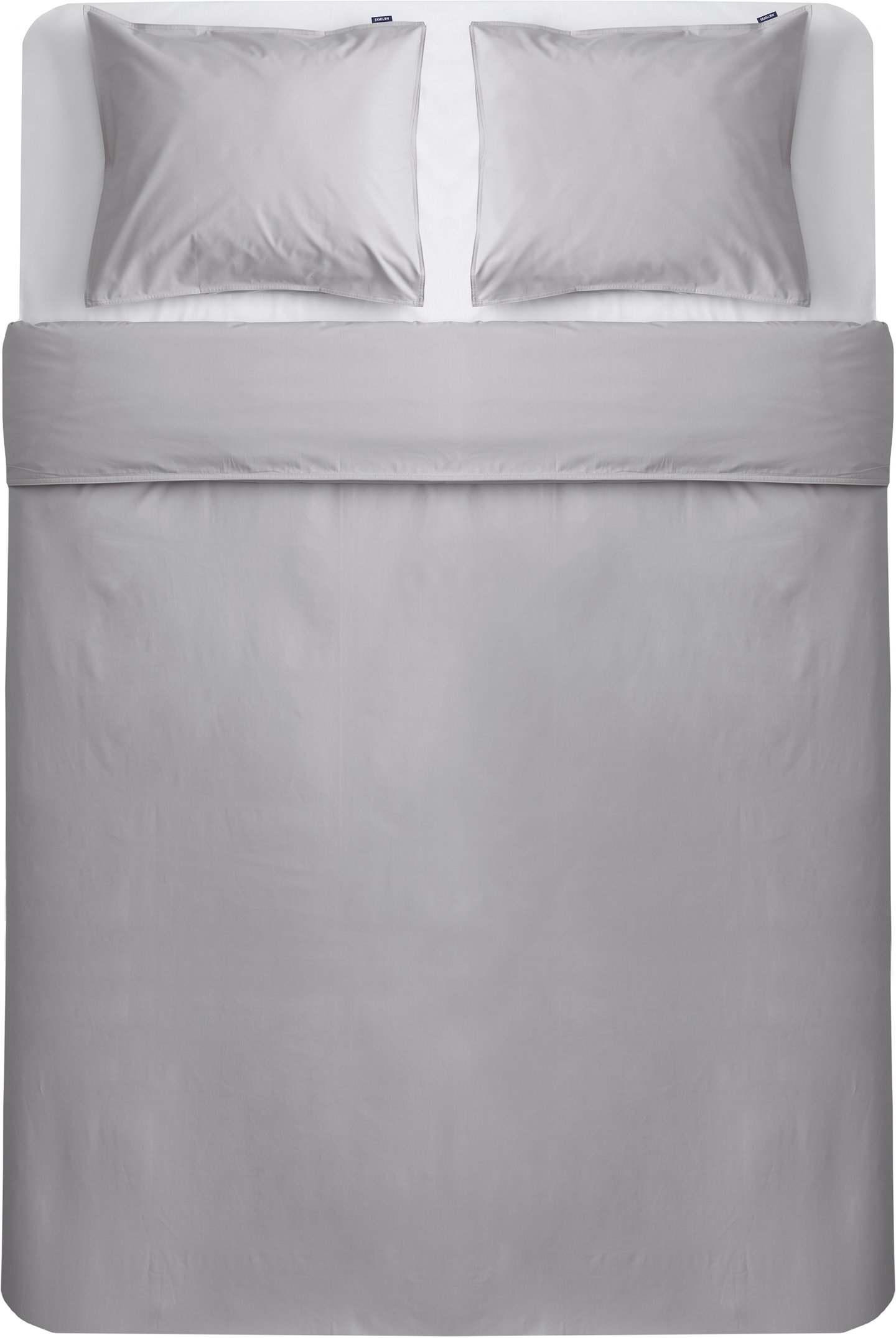Familon Percale pussilakanasetti tupla harmaa 230x220/2x55x65