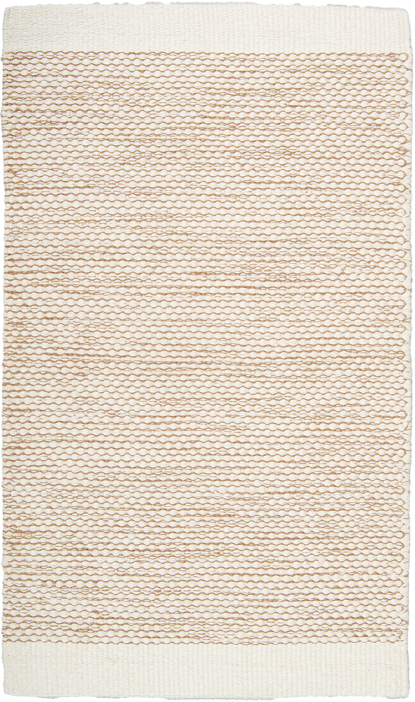 Pouta matto 200x290 cm luonnonvalkoinen