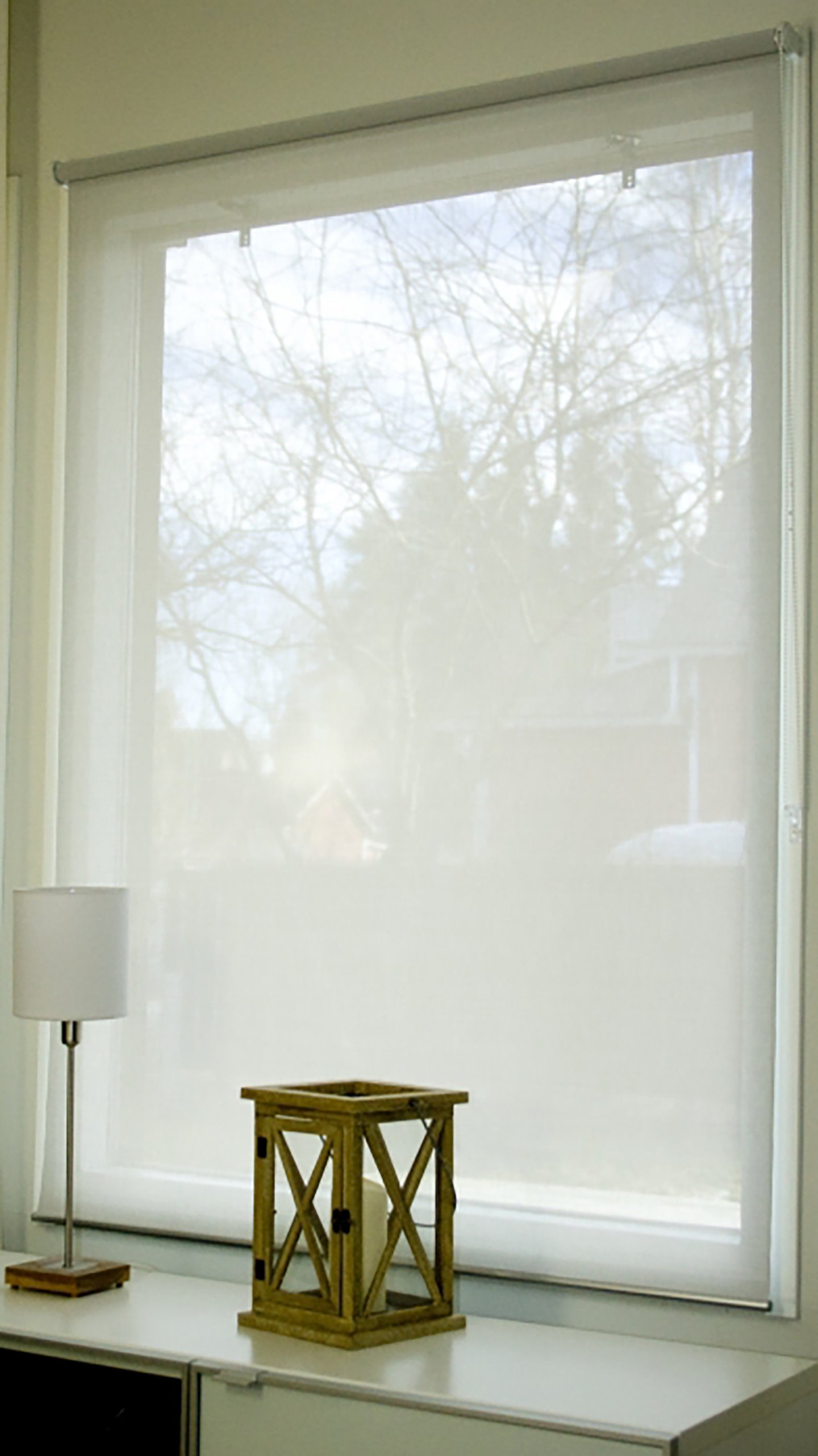 Ihanin rullaverho screen 120x170cm valkoinen