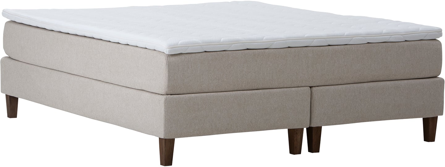 Moon Lux jenkkisänky 160x200, pocket 7-vyöh. Primo 05 beige, kännykkätaskulla (x2): Laadukas 160 cm leveä jenkkisänky, jossa mukautuva pocket-jousitus. Tyylikäs beige väri, täydellinen makuuhuoneeseen. Tarjoaa erinomaista tukea ja mukavuutta.