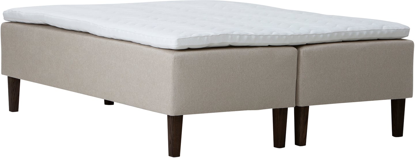 Moon Gold runkopatjasetti 160x210 pocket 7-vyöh. Primo 05 beige + petauspatja
