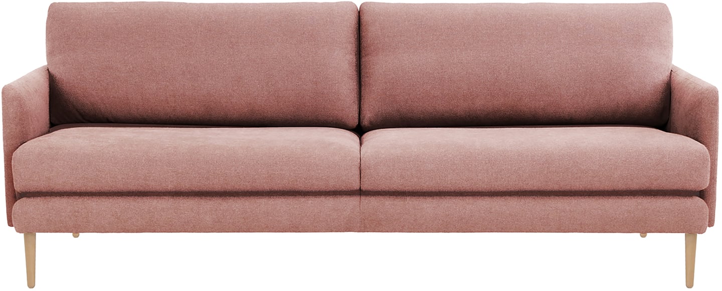 Pohjanmaan® Nordic 3-ist. sohva jumbo 237cm, Cloud-63 kangas, tammijalat: Tyylikäs 3-istuttava kangassohva, muokattava ja moderni, täydellinen olohuoneen keskipisteeksi. Saatavilla eri väreissä, tuo mukavuutta ja eleganssia.