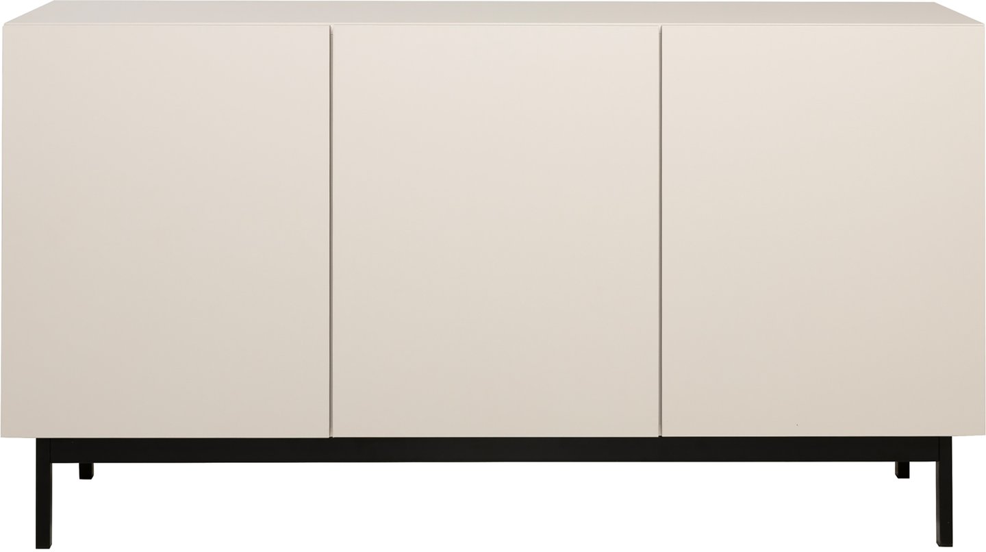 Lakeus senkki nro 3. 148 cm senkki nro 3. greige, metallinen jalkasokkeli