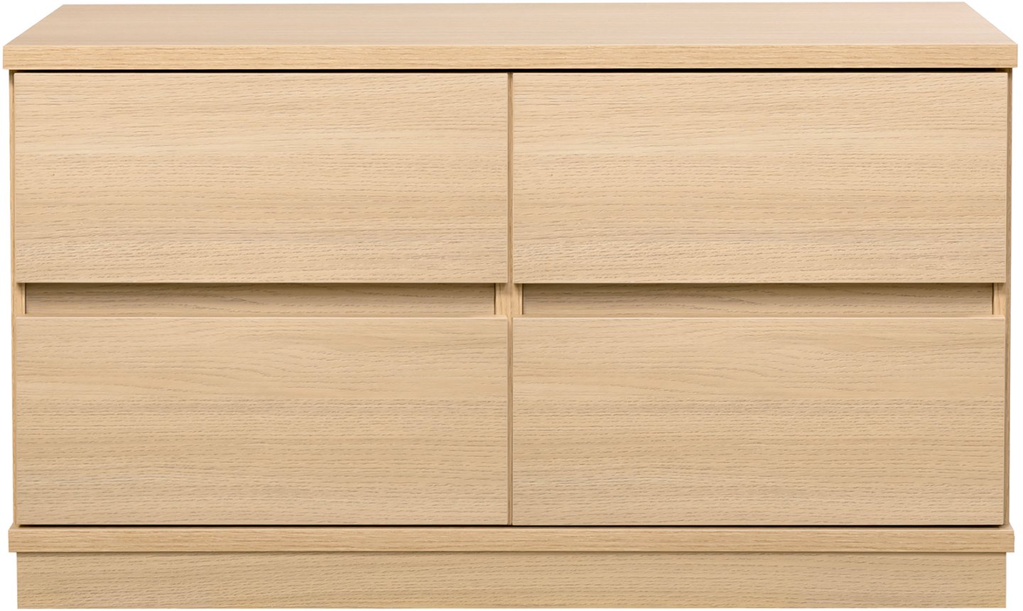 Sata lipasto nro 13. 92cm 4ltk vaalea tammi, sokkeli