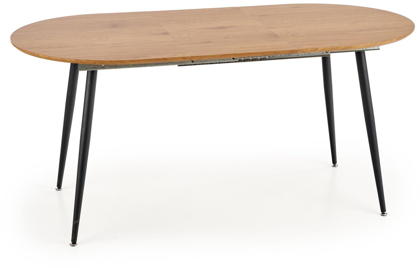Rinne ruokapöytä jatkettava 120-160cm, tammi / musta