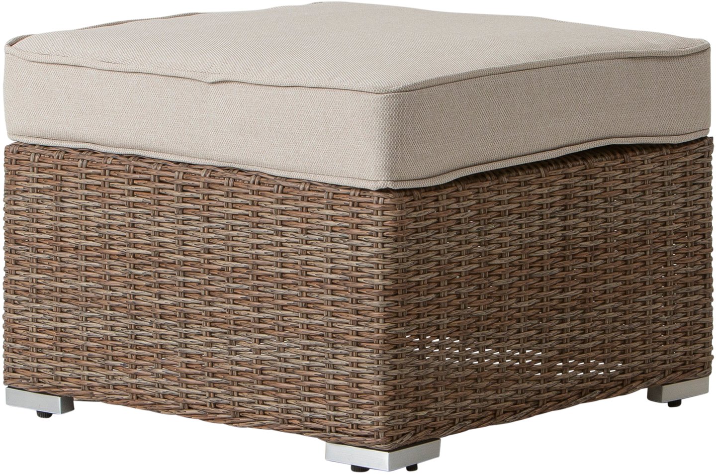 Mode rahi natural polyrottinki / beige pehmuste: Tyylikäs polyrottinkinen ulkorahi, beige pehmusteella. Täydellinen terassille tai puutarhaan rentoutumiseen. Kestävä ja helppohoitoinen kaluste.