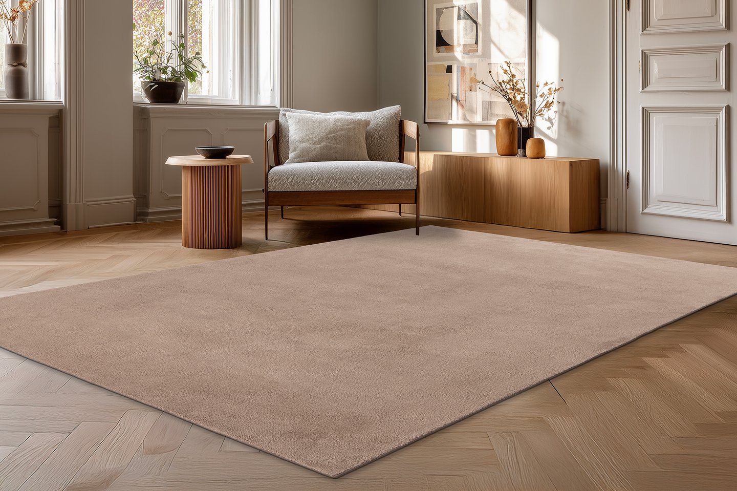 Lalee Home Relax matto 200x280 taupe