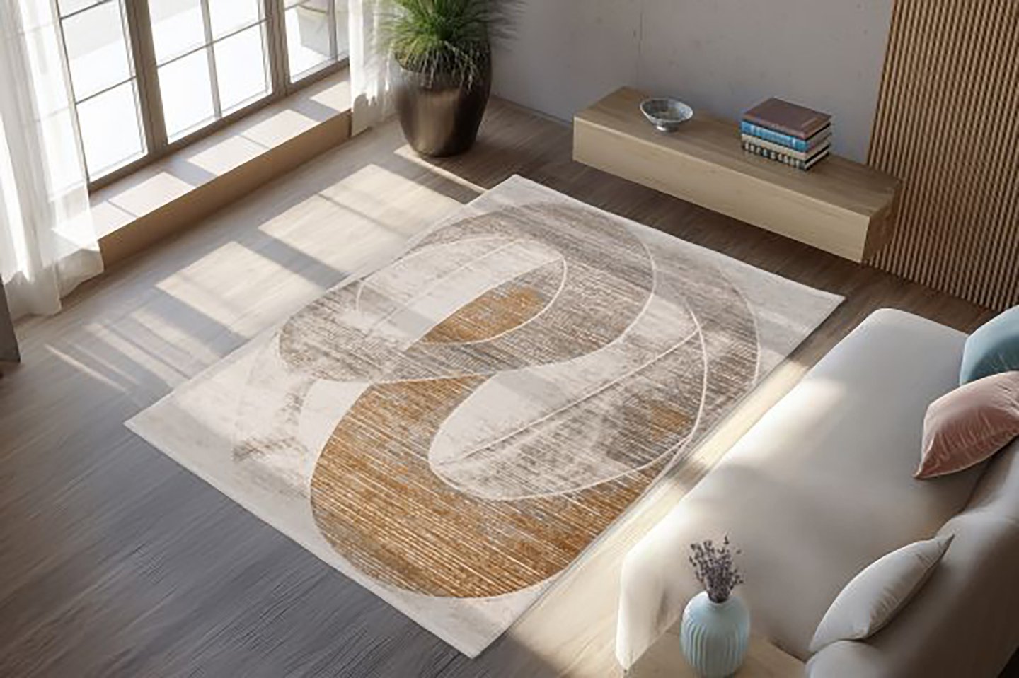 Batucci Modena matto 160x230 602 gold