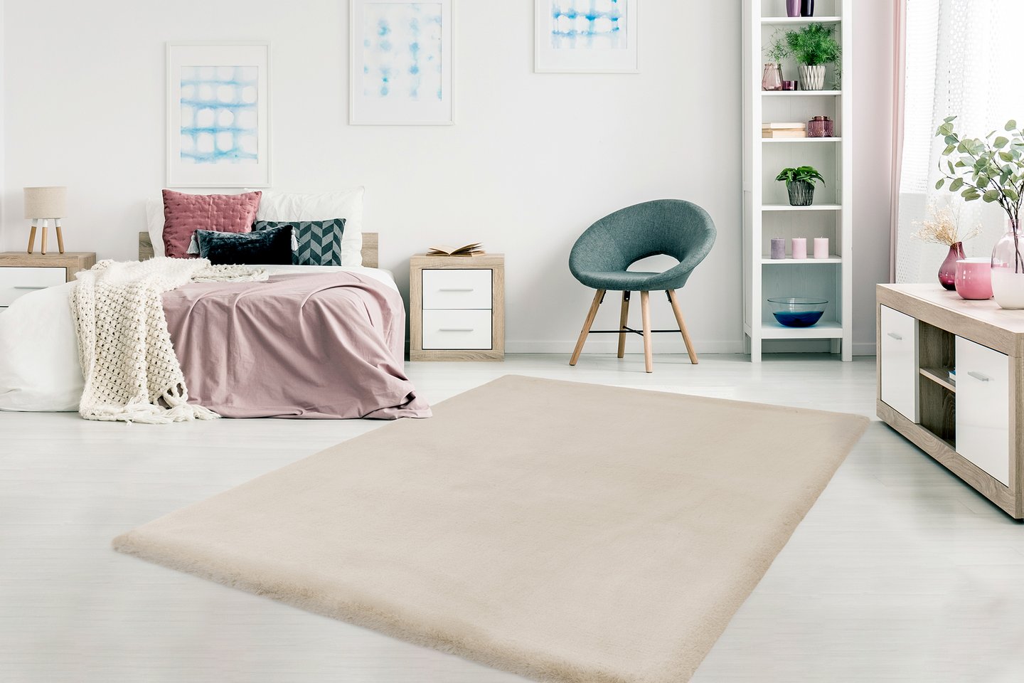 Lalee Heaven matto 120x170 ivory