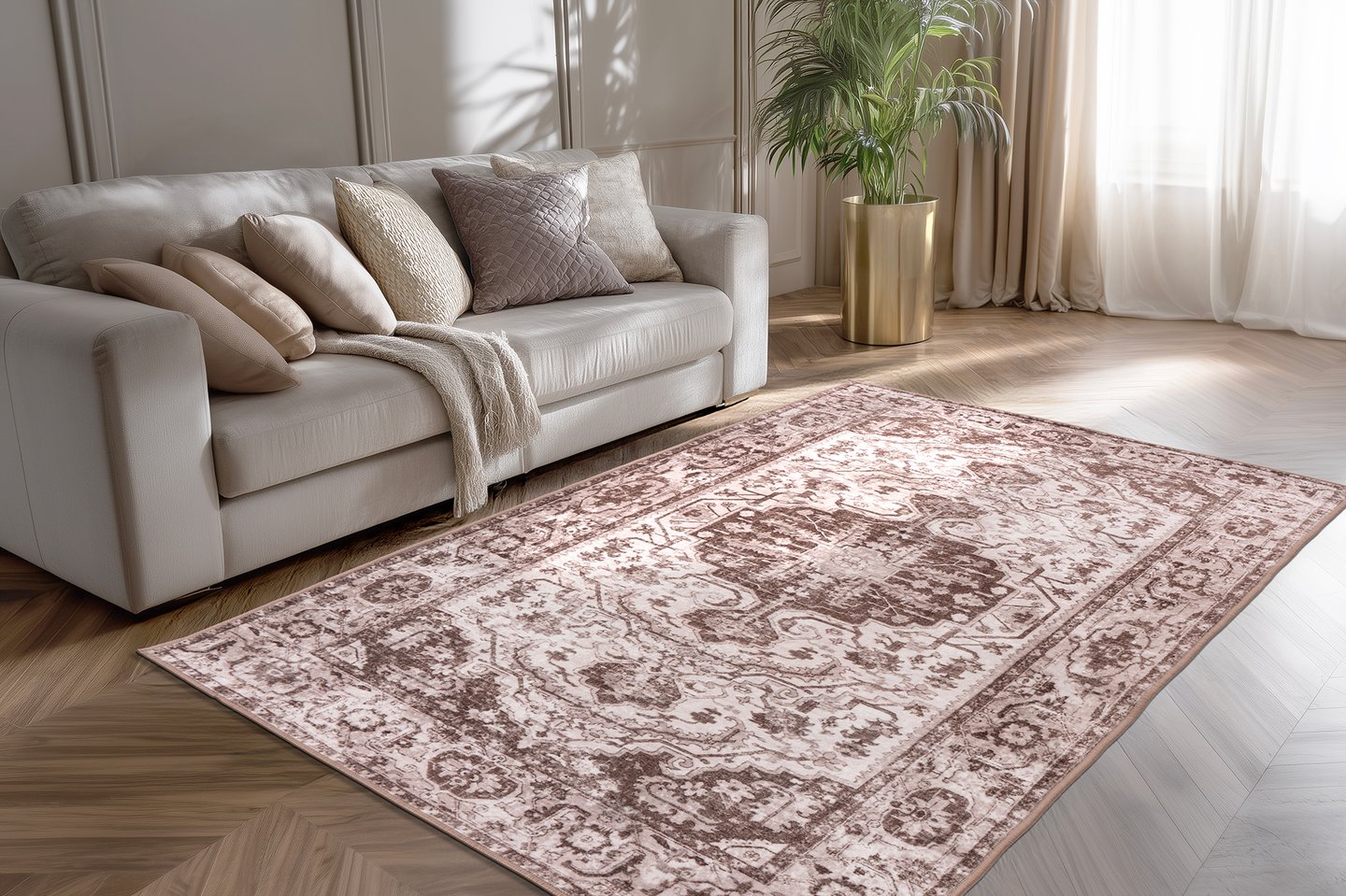 Lalee Home Vegas matto 160x230 taupe