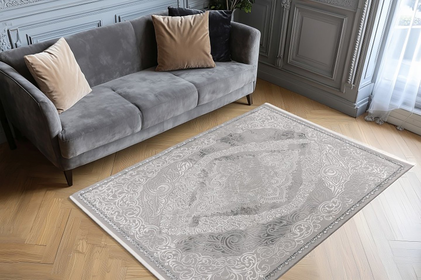 Lalee Home Elif matto 160x230 silver