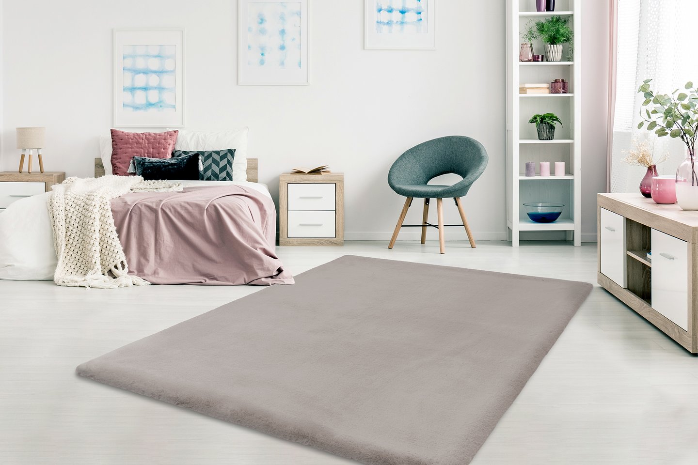 Lalee Heaven matto 120x170 taupe