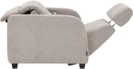 Pikkukuva: Zero Ergo Motor recliner-lepotuoli, Cloud 09 ruskea / wenge jalka