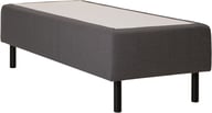 Pikkukuva: Unelle 300 runkopatja pocket 5-vyöh. hard 80x200cm, Fano 93 tummanharmaa, sis. jalat 60032mu