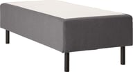Pikkukuva: Unelle 500 Viscolux runkopatja 5-vyöh. visco 80x200cm hard, Fano 93 tummanharmaa, mustat puujalat