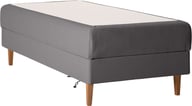 Pikkukuva: Unelle 500 Viscolux moottorisänky 5-vyöh. visco 90x200cm hard, Fano 93 tummanharmaa, tammijalat