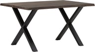 Pikkukuva: Estelle lankkupöytä 140x95 smoked tammi, X-jalalla