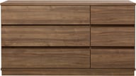 Sata-sarja senkki nro 58. 138cm 3ltk + 3 lev ltk ruskea, sokkeli