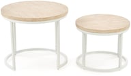 Pikkukuva: Luna sarjapöydät, travertine / valkoinen