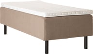 Pikkukuva: Unelle 500 Viscolux runkopatja 5-vyöh. visco 80x200cm medium, Fano 15 ruskea, mustat puujalat (sis. Memory-petauspatja soft)