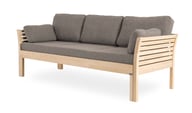 Pikkukuva: Kanerva vuodesohva taittopatjasarjalla 190cm, koivu lakattu/beige