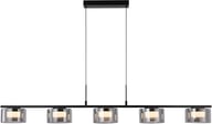 Pikkukuva: House Nordic riippuvalaisin, 5 led-valoa, teräs/lasi