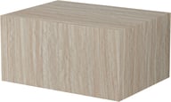 Reef sohvapöytä 80x60 beige: Tyylikäs beige travertinosohvapöytä, joka tuo modernia ilmettä olohuoneeseen. Erinomainen säilytysratkaisu, täydellinen yhdistelmä käytännöllisyyttä ja estetiikkaa.