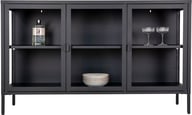Pikkukuva: House Nordic Brisbane senkki 3-ovea 140x40x85 cm, musta