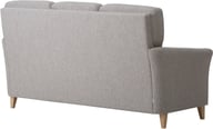Lisa 3-istuttava sohva, beige: Moderni 3-istuttava sohva, muokattava ja dynaaminen, täydellinen olohuoneeseen. Tyylikäs muotoilu ja mukavuus yhdistyvät tässä monikäyttöisessä huonekalussa.