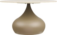 Pikkukuva: House Nordic sohvapöytä, metalli/karkaistu lasi, khaki, ø70x42 cm