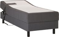 Pikkukuva: Unelle 300 moottorisänky pocket 5-vyöh. 90x200cm, Fano 93 tummanharmaa, sis. jalat 60031mu