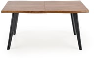 Pikkukuva: Sola ruokapöytä jatkettava 150-210cm, natural tammi (mdf) / musta