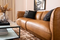 Pikkukuva: Novelli 4-istuttava sohva nahka wax brown