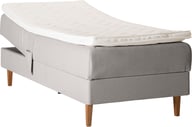 Pikkukuva: Unelle 500 Viscolux moottorisänky 5-vyöh. visco 80x200cm medium, fano 80 vaaleanharmaa sis. tammijalat (sis. memory pp medium)