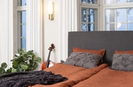 Pikkukuva: Moon Gold runkopatjasetti 160x200 pocket + Moon Gold Luxus petauspatja + Moon Bronze pääty, antrasiitti