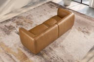 Pikkukuva: Novelli 4-istuttava sohva nahka wax brown