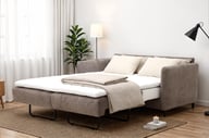 Pikkukuva: Matera 2m nest vuodesohva, glamour 04 hiekka, 126/9 wenge